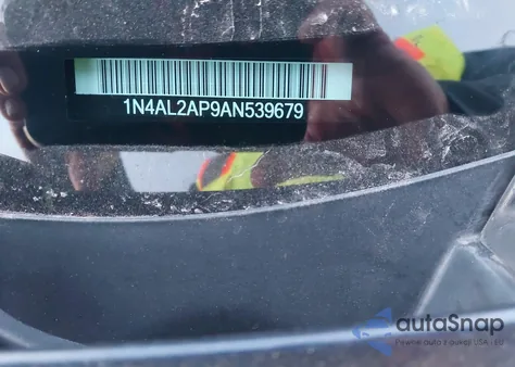 2010 Nissan Altima 2.5 S z USA, uszkodzony, nr VIN 1N4AL2AP9AN539679